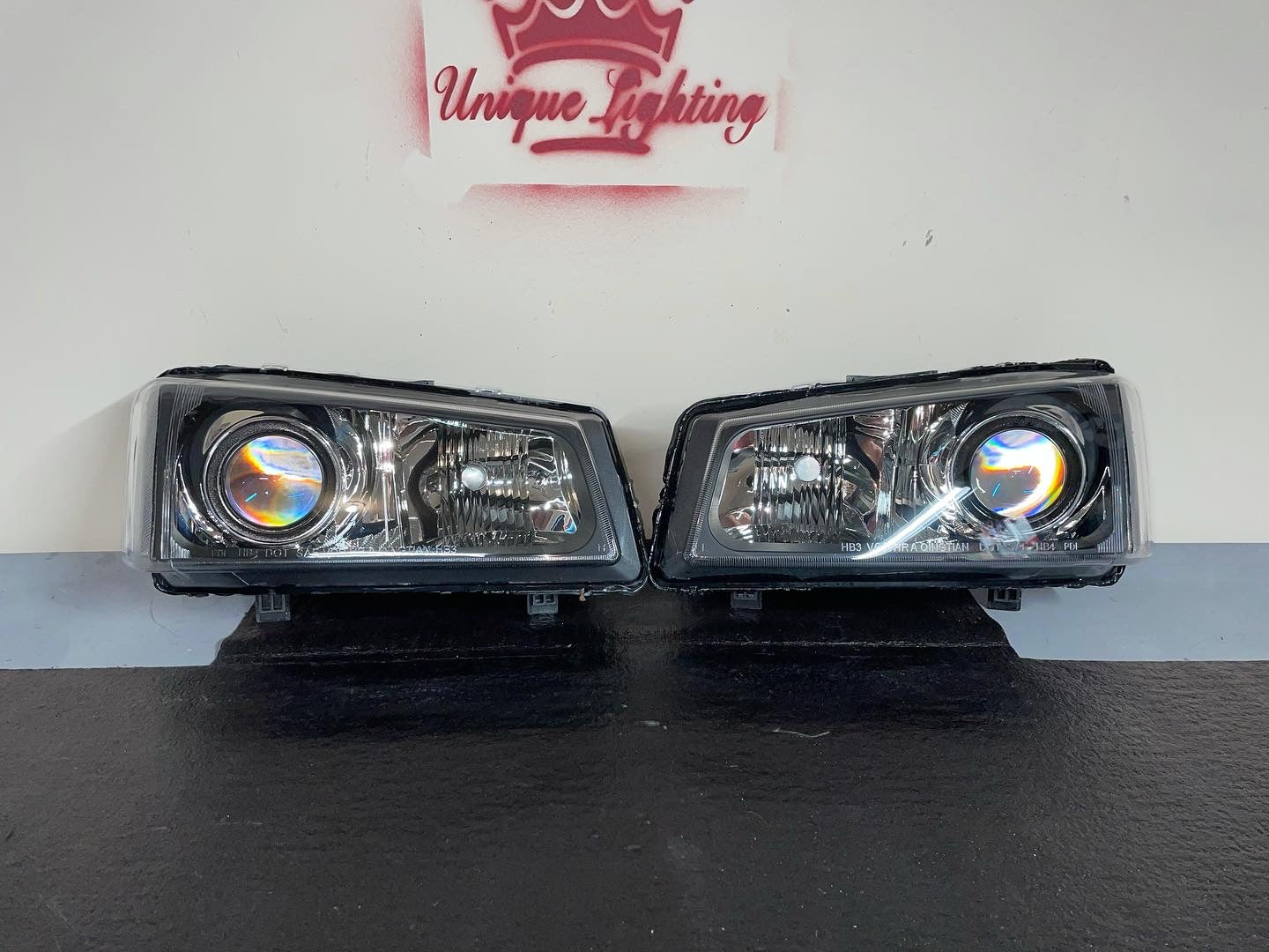 PRE-BUILT 2003-2007 Chevy Silverado Projector headlights