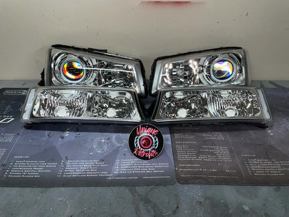 PRE-BUILT 2003-2007 Chevy Silverado Projector headlights