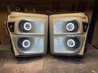 Pre Built 2011-2016 Super Duty Projector Headlights