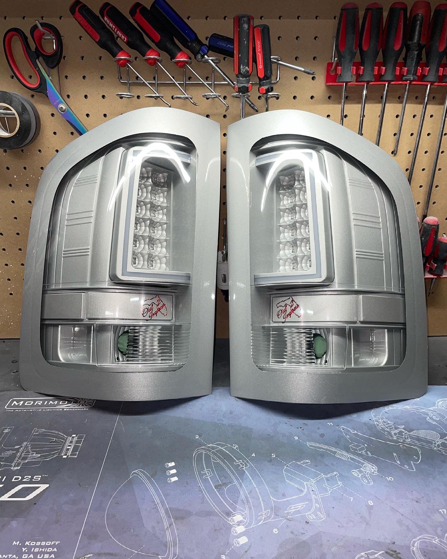 Pre-Built 2007-2013 C Bar GM Taillights