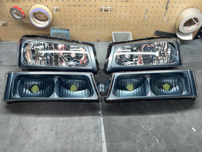 PRE-BUILT 2003-2006 Chevy Silverado Colormatched headlights