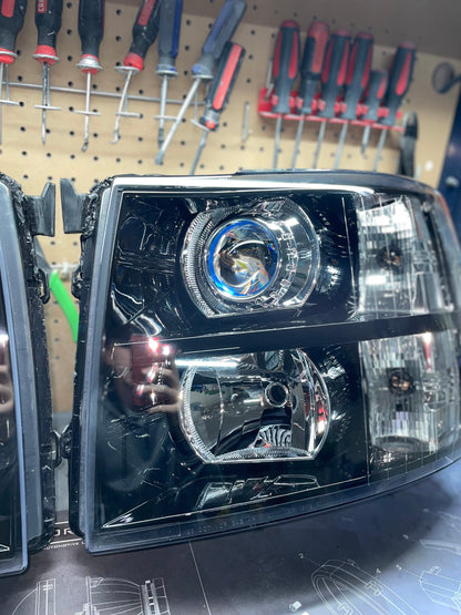 Pre-Built 2007-2013 Silverado Headlights