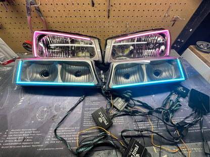 PRE-BUILT 2003-2006 Chevy Silverado Colormatched headlights