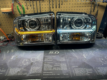 Pre Built 2005-2007 Ford Super Duty Headlight (Stage 1)