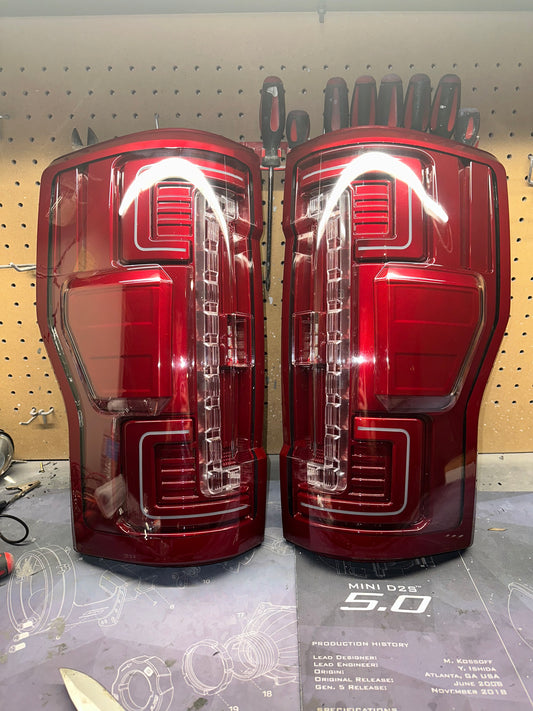 Pre-Built 2017-2022 Super Duty C Bar Taillights