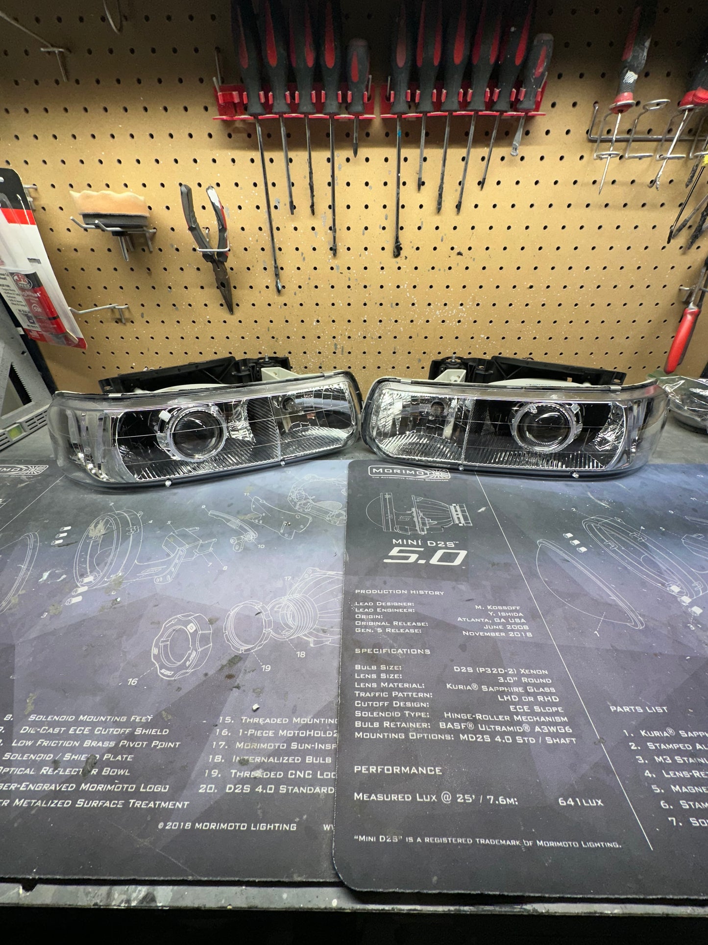 Pre-Built 1999-2002 GM Projector Headlights