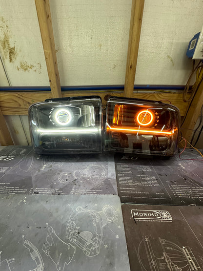 Pre Built 2005-2007 Ford Super Duty Headlight (Stage 2)