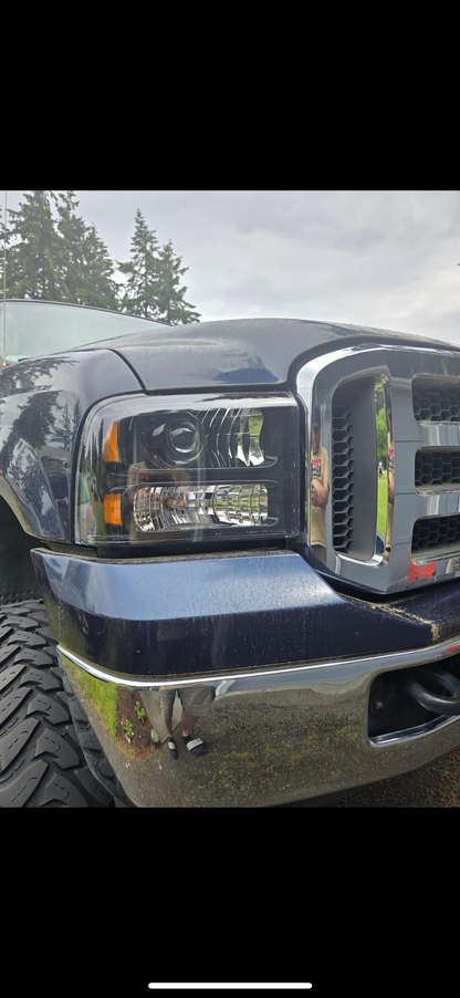 Pre Built 2005-2007 Ford Super Duty Headlight (Stage 1)