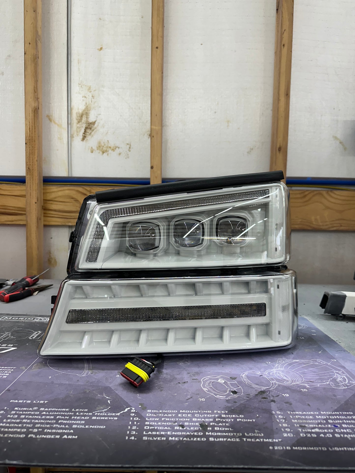 2003-2006 Silverado Alperax NOVA Series Headlights